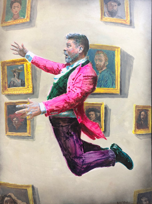 THE ENTRANT  by Will Teather, British painter